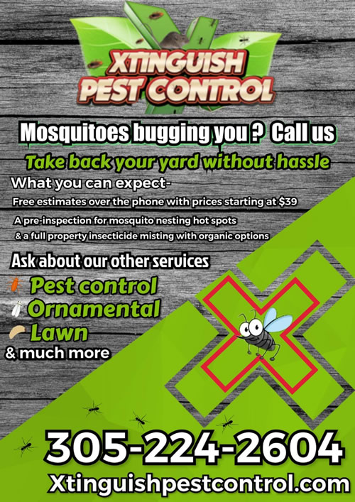 Mosquito Control Miami and Homestead